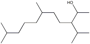3-Isopropyl-6,10-dimethylundecan-2-ol Struktur