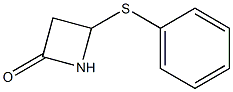 4-(Phenylthio)azetidin-2-one Structure