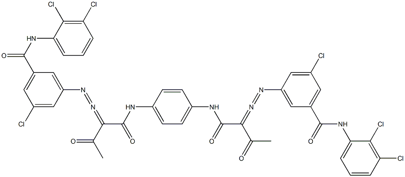  3,3'-[1,4-Phenylenebis[iminocarbonyl(acetylmethylene)azo]]bis[N-(2,3-dichlorophenyl)-5-chlorobenzamide]