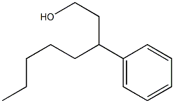 3-Phenyl-1-octanol Structure