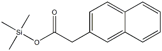 2-ナフタレン酢酸トリメチルシリル 化学構造式