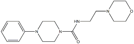  4-Phenyl-N-(2-morpholinoethyl)piperazine-1-carboxamide