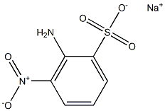 2-Amino-3-nitrobenzenesulfonic acid sodium salt Structure