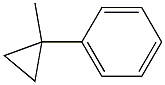 1-Phenyl-1-methylcyclopropane Structure