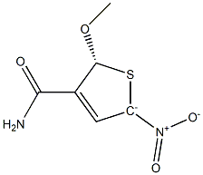 (5R)-4-Carbamoyl-2-nitro-5-methoxy-2,5-dihydrothiophen-2-ide|