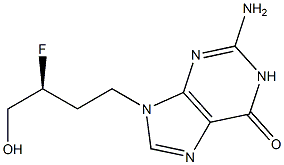 2-Amino-9-[(3S)-3-fluoro-4-hydroxybutyl]-1,9-dihydro-6H-purin-6-one