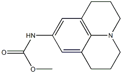 N-(2,3,6,7-Tetrahydro-1H,5H-benzo[ij]quinolizin-9-yl)carbamic acid methyl ester|