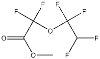 (1,1,2,2-Tetrafluoroethoxy)difluoroacetic acid methyl ester 结构式