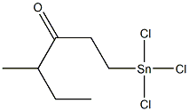 1-(Trichlorostannyl)-4-methylhexan-3-one|