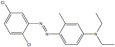 2,5-Dichloro-4'-diethylamino-2'-methylazobenzene