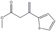 3-(2-Thienyl)-3-butenoic acid methyl ester Structure