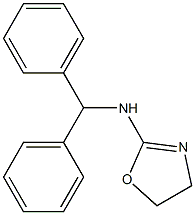 2-(Diphenylmethylamino)-2-oxazoline Structure