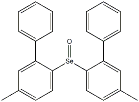 Phenyl(4-methylphenyl) selenoxide Struktur