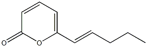 6-(1-Pentenyl)-2H-pyran-2-one Struktur