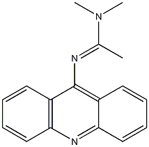 N2-(Acridin-9-yl)-N1,N1-dimethylacetamidine Struktur