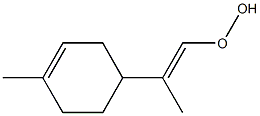 p-Mentha-1,8-dien-9-yl hydroperoxide Structure