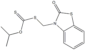  Dithiocarbonic acid S-[[(2,3-dihydro-2-oxo-benzothiazol)-3-yl]methyl]O-isopropyl ester