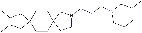 2-[3-(Dipropylamino)propyl]-8,8-dipropyl-2-azaspiro[4.5]decane|