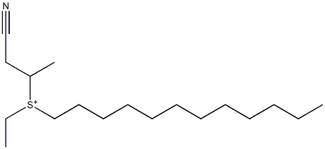 (2-Cyano-1-methylethyl)dodecyl(ethyl)sulfonium