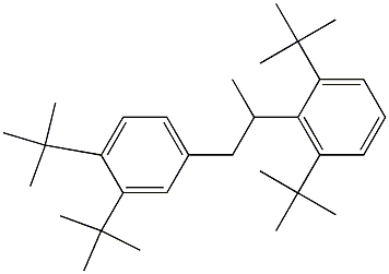 2-(2,6-Di-tert-butylphenyl)-1-(3,4-di-tert-butylphenyl)propane|