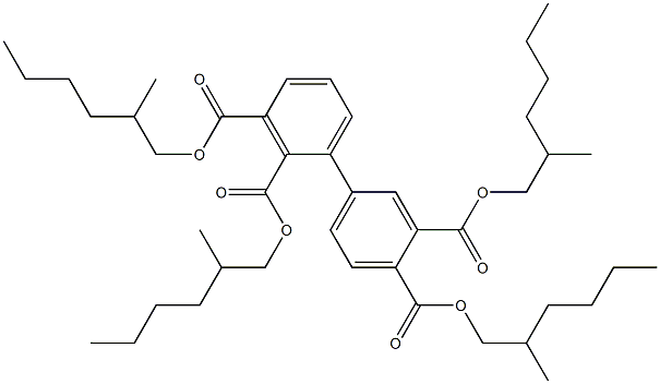 1,1'-Biphenyl-2,3,3',4'-tetracarboxylic acid tetrakis(2-methylhexyl) ester