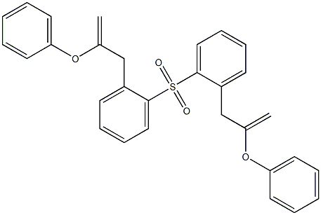 (2-Phenoxy-2-propenyl)phenyl sulfone,,结构式