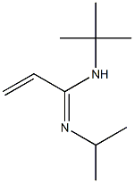 N-(1,1-Dimethylethyl)-N'-(1-methylethyl)-2-propenamidine Structure