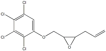 2,3,4,5-Tetrachlorophenyl 3-allylglycidyl ether,,结构式