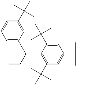 1-(2,4,6-Tri-tert-butylphenyl)-1-(3-tert-butylphenyl)propane|