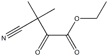 3-Cyano-3-methyl-2-oxobutanoic acid ethyl ester|