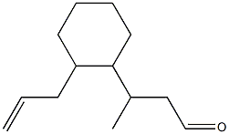 3-[2-(2-Propenyl)cyclohexyl]butanal|