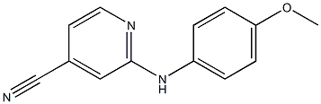 2-(4-Methoxyphenylamino)pyridine-4-carbonitrile