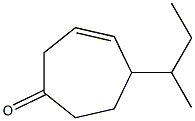 5-sec-Butyl-3-cyclohepten-1-one Structure