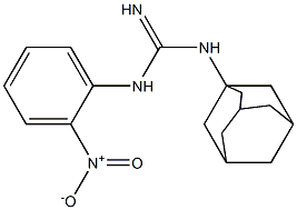 1-(1-Adamantyl)-3-(2-nitrophenyl)guanidine 结构式