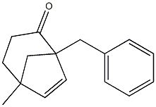 1-Benzyl-5-methylbicyclo[3.2.1]oct-6-en-2-one|