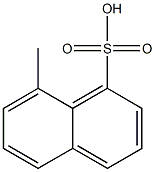 8-Methyl-1-naphthalenesulfonic acid Structure