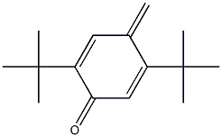 2,5-Di-tert-butyl-4-methylene-2,5-cyclohexadien-1-one 结构式