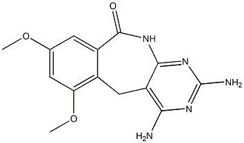 2,4-Diamino-6,8-dimethoxy-5H-pyrimido[4,5-c][2]benzazepin-10(11H)-one