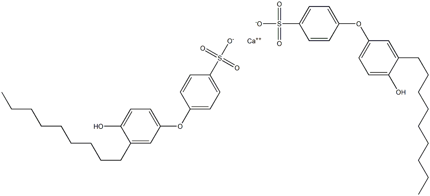 Bis(4'-hydroxy-3'-nonyl[oxybisbenzene]-4-sulfonic acid)calcium salt