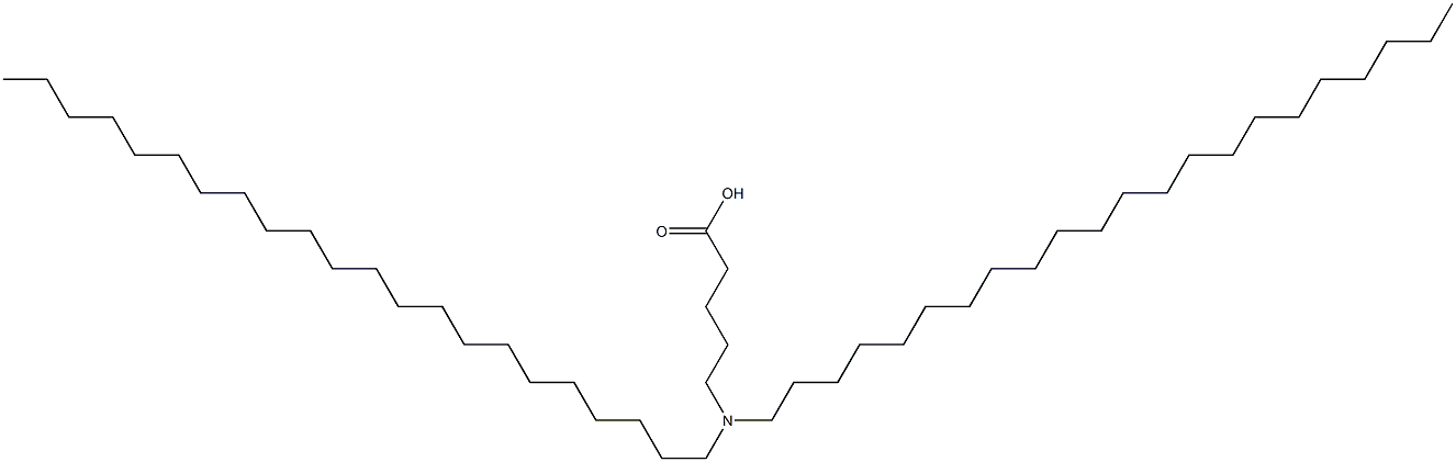 5-(Didocosylamino)valeric acid Structure
