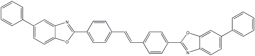 5,6'-Diphenyl-[2,2'-[1,2-ethenediylbis(4,1-phenylene)]bis(benzoxazole)]|