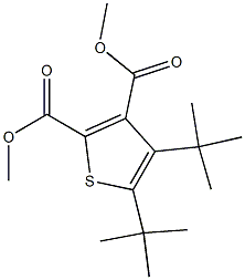 4,5-Di-tert-butylthiophene-2,3-dicarboxylic acid dimethyl ester