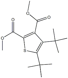 4,5-Di-tert-butylthiophene-2,3-dicarboxylic acid dimethyl ester|