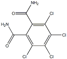 3,4,5,6-Tetrachlorophthalamide Struktur