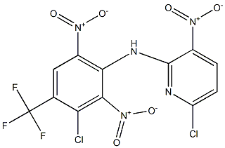 6-Chloro-3-nitro-N-(3-chloro-4-trifluoromethyl-2,6-dinitrophenyl)pyridin-2-amine