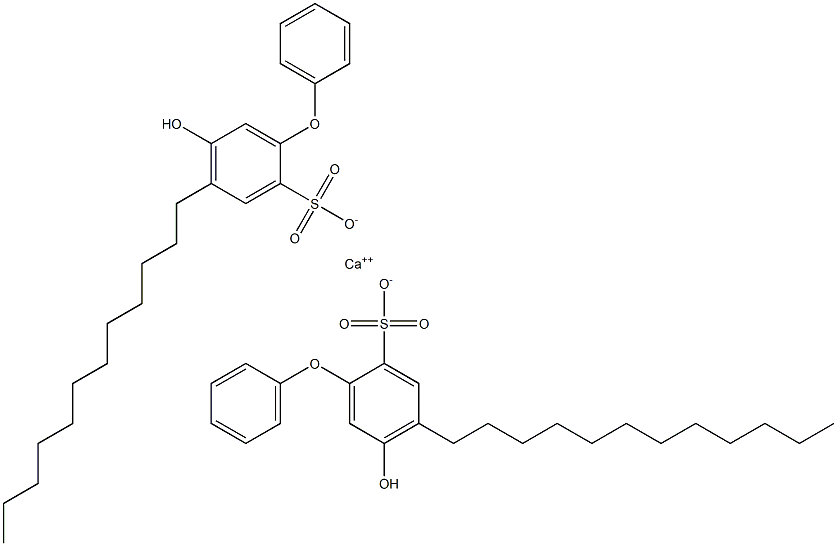  Bis(5-hydroxy-4-dodecyl[oxybisbenzene]-2-sulfonic acid)calcium salt