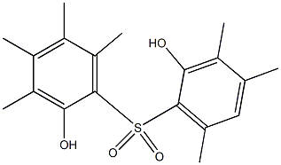 2,2'-Dihydroxy-3,3',4,4',5,6,6'-heptamethyl[sulfonylbisbenzene]