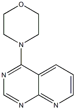4-モルホリノピリド[2,3-d]ピリミジン 化学構造式