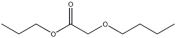 Butoxyacetic acid propyl ester,,结构式