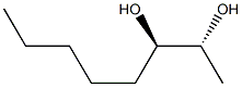 (2R,3R)-Octane-2,3-diol Struktur